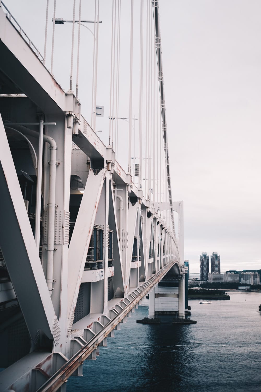 レインボーブリッジを徒歩で渡る