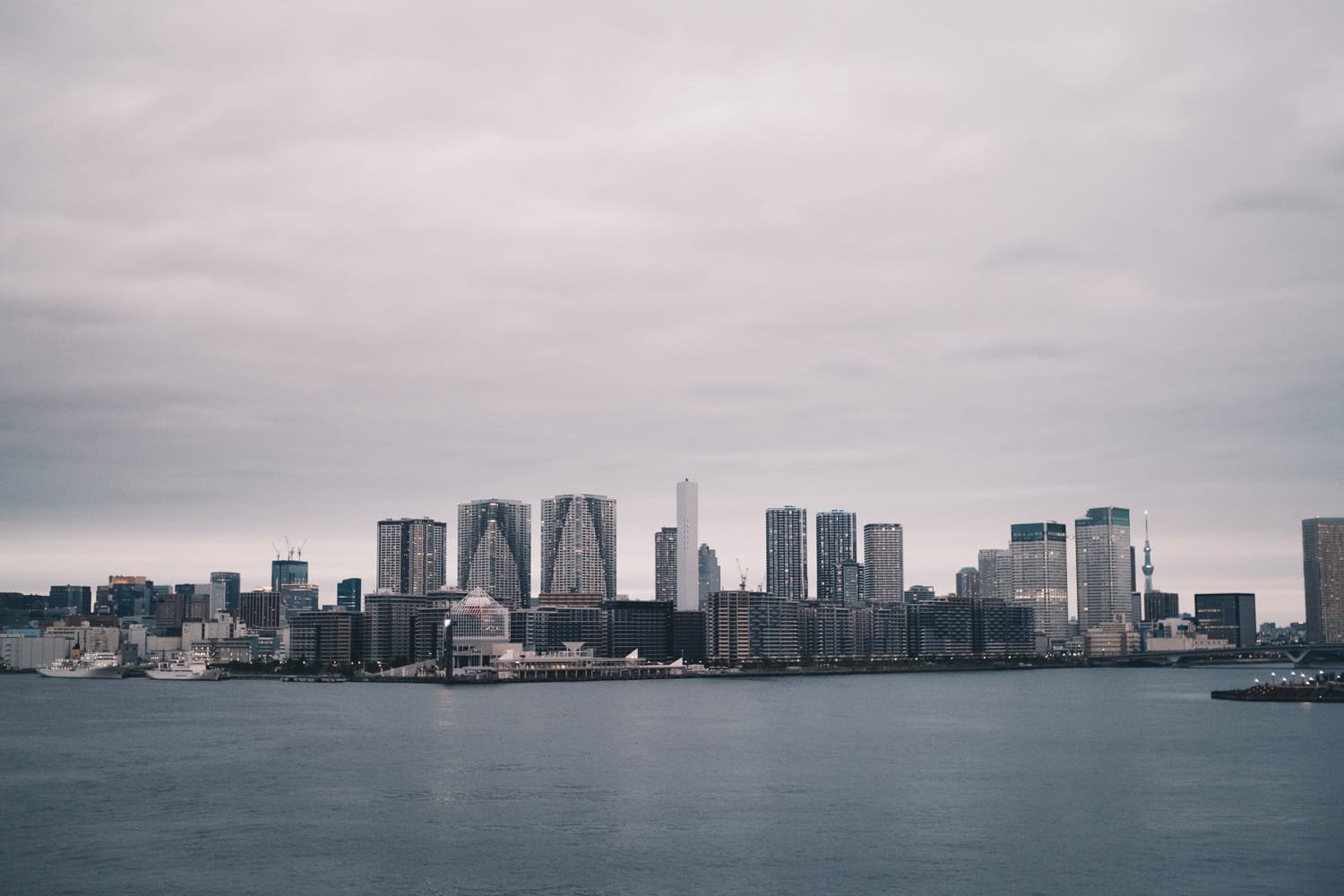 レインボーブリッジを徒歩で渡る